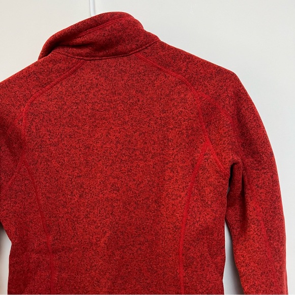 Patagonia Women's Better Sweater 1/4 Zip Fleece Long Sleeve Burnished Red Small - Picture 10 of 13